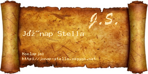 Jónap Stella névjegykártya
